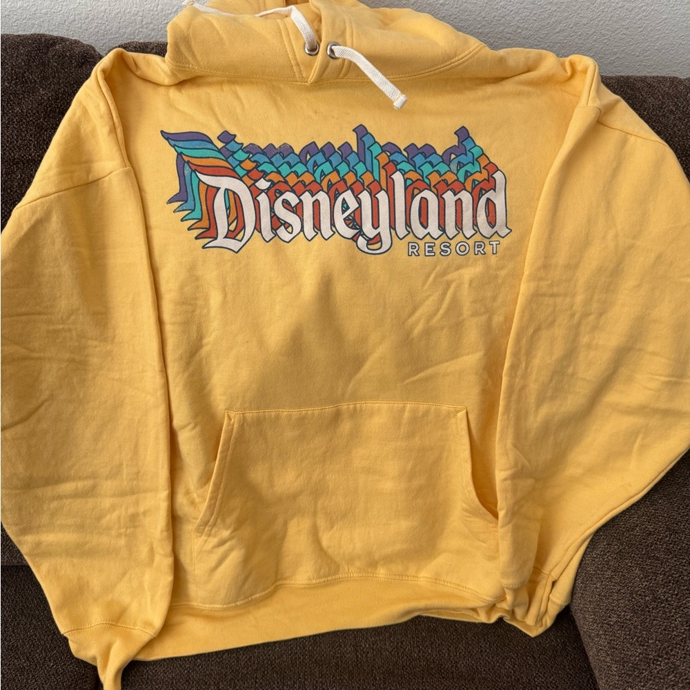 Disney Yellow Hoodie